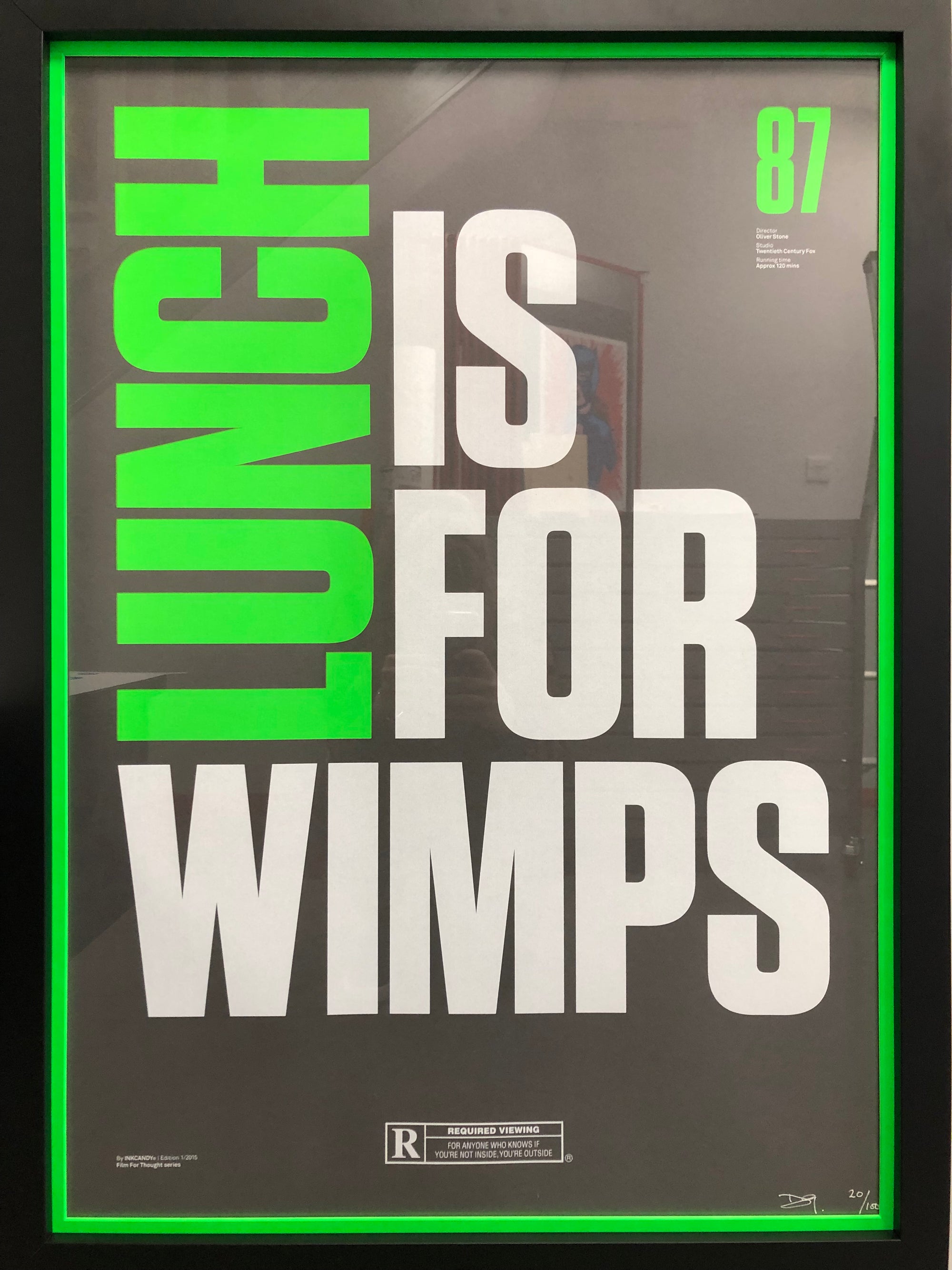Wimps(Hooked Custom Framing) by Inkcandy