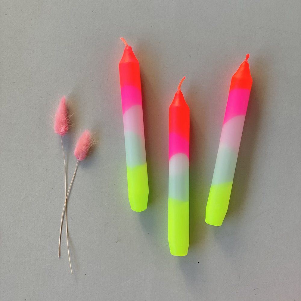 Neon Candles-Lollipop Trees