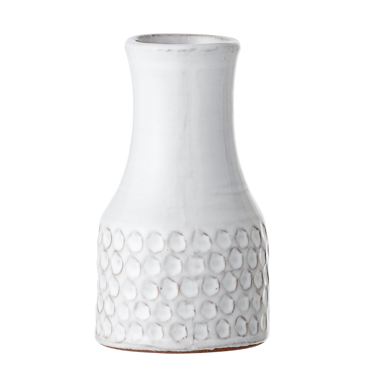 Yumna Deco Vase-White