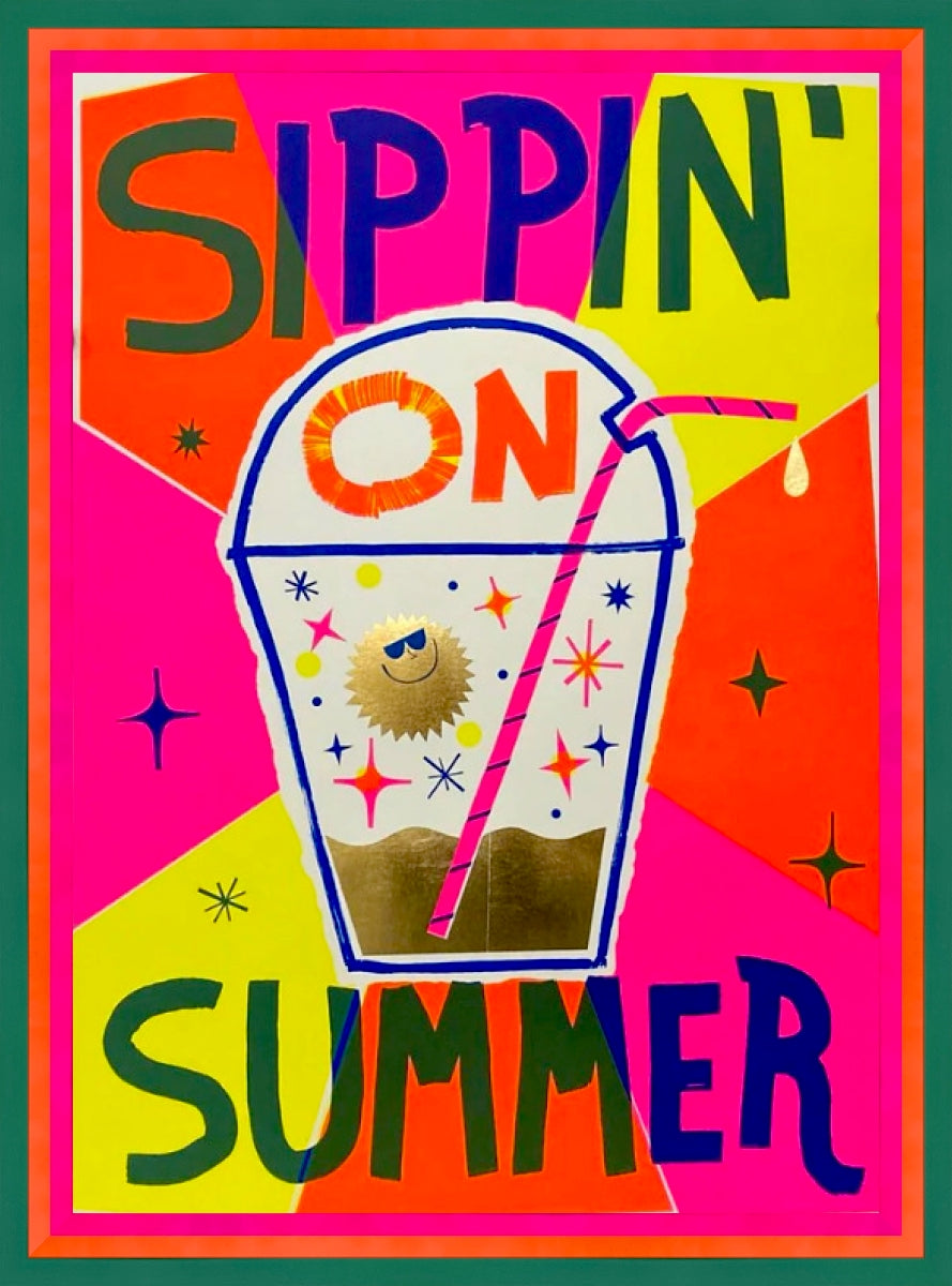 Sippin on Summer by David Newton