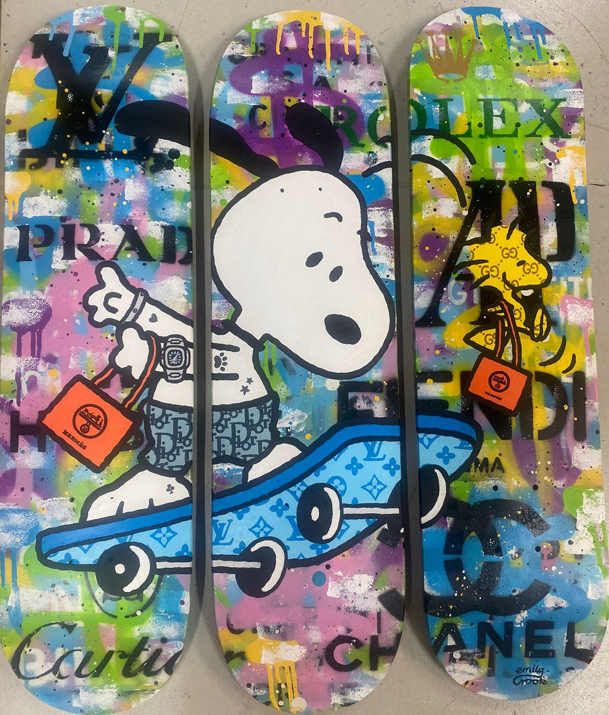Snoop Skateboards by Emily Crook
