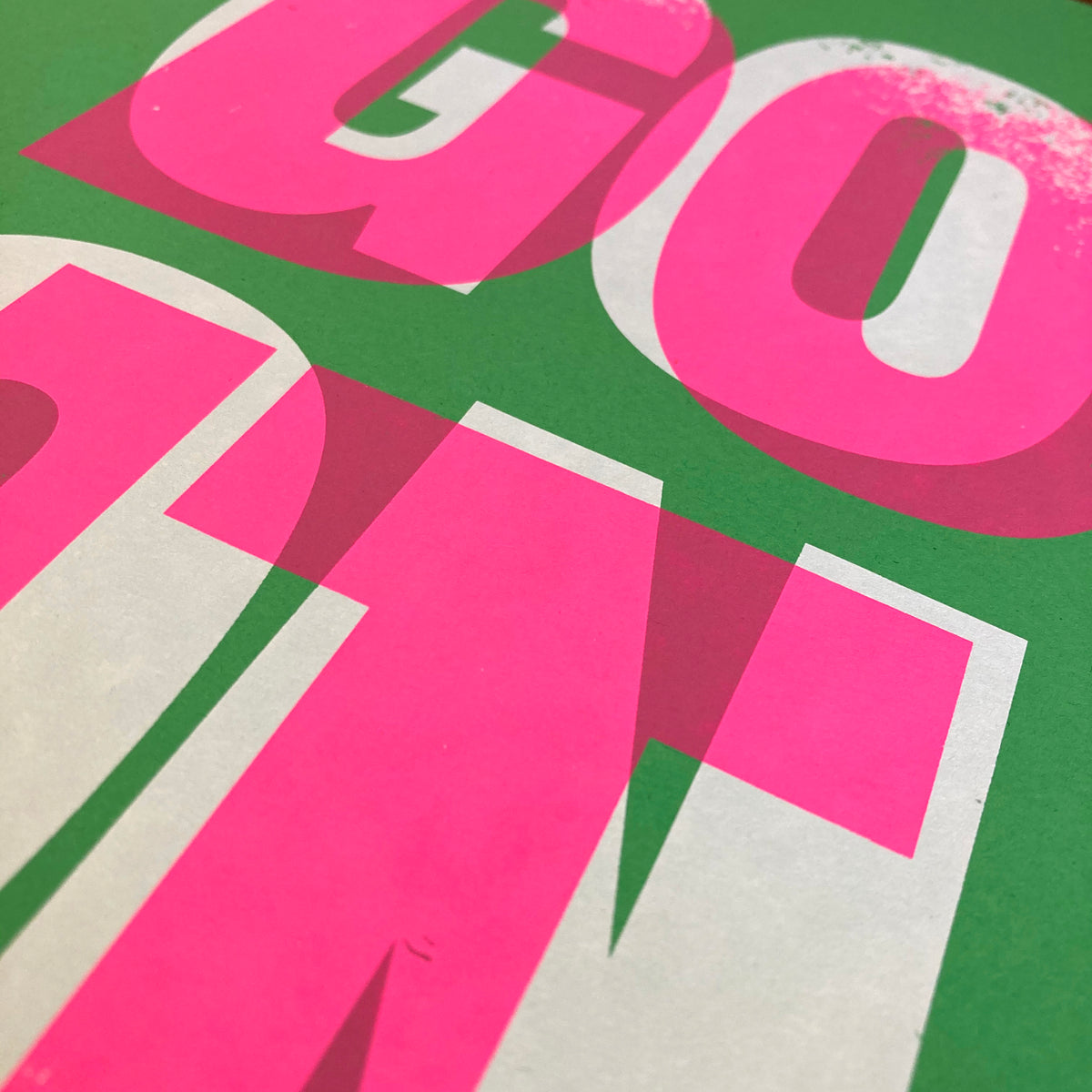 Go On, Do It-Green by Beanwave Editions