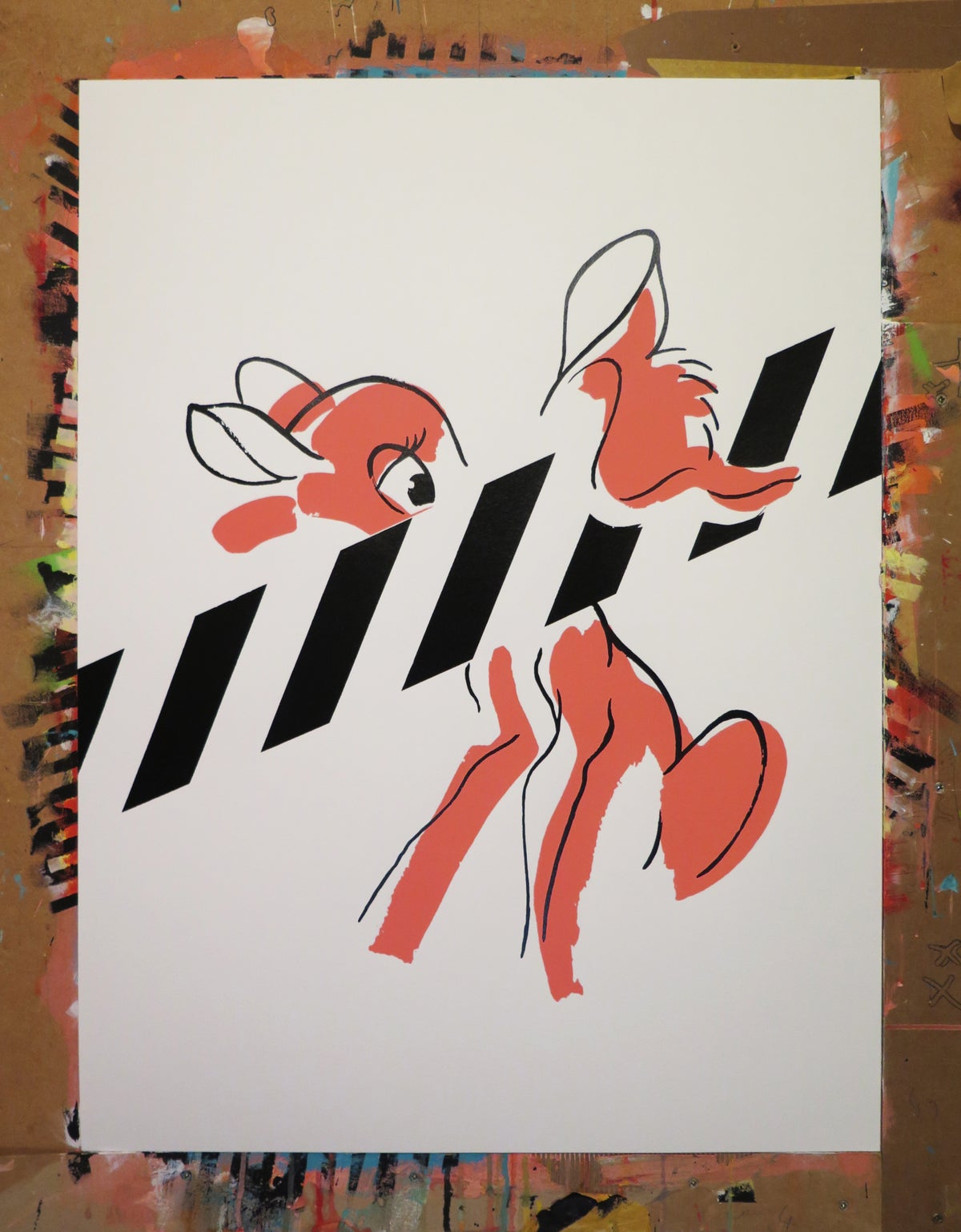 Felina and Bambi by Carl Stimpson