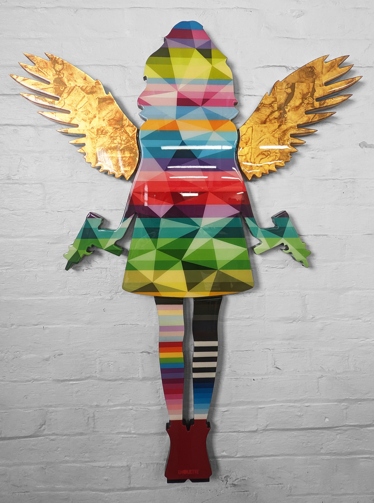 Angel Cake Wall Sculpture by Lhouette