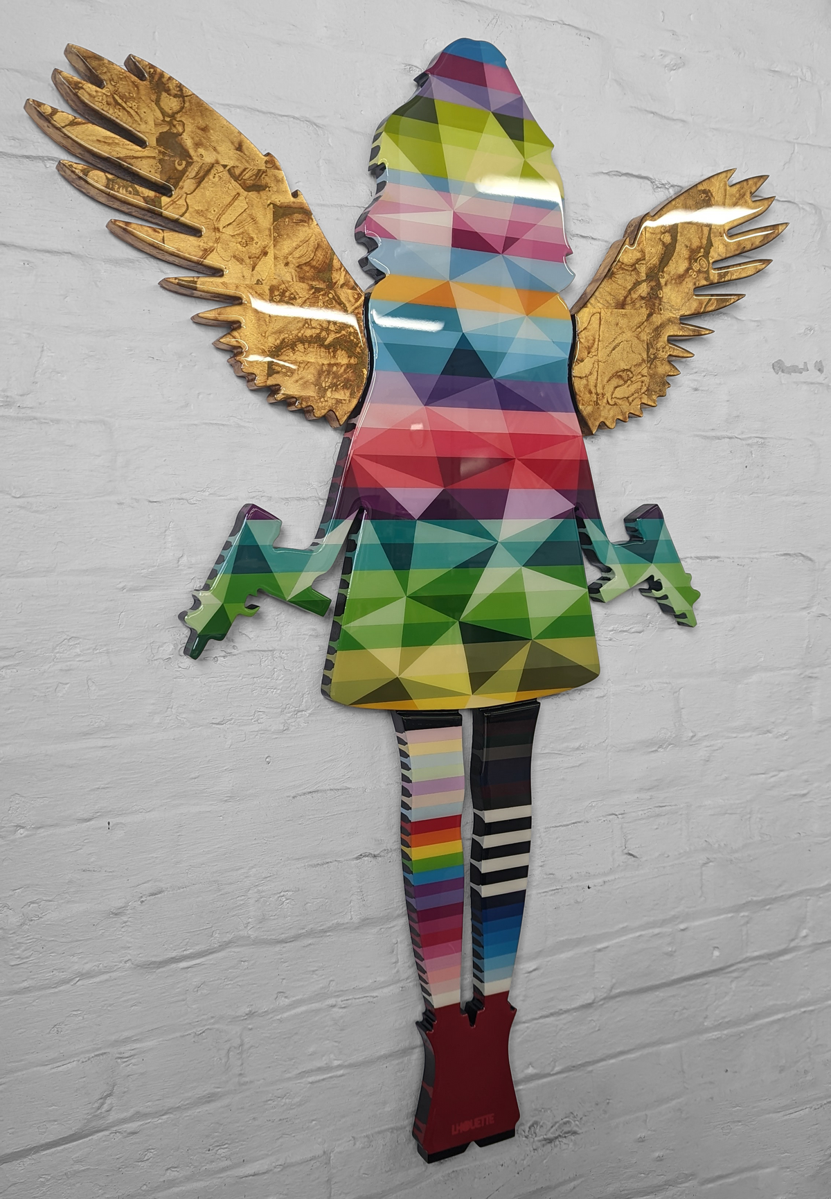 Angel Cake Wall Sculpture by Lhouette
