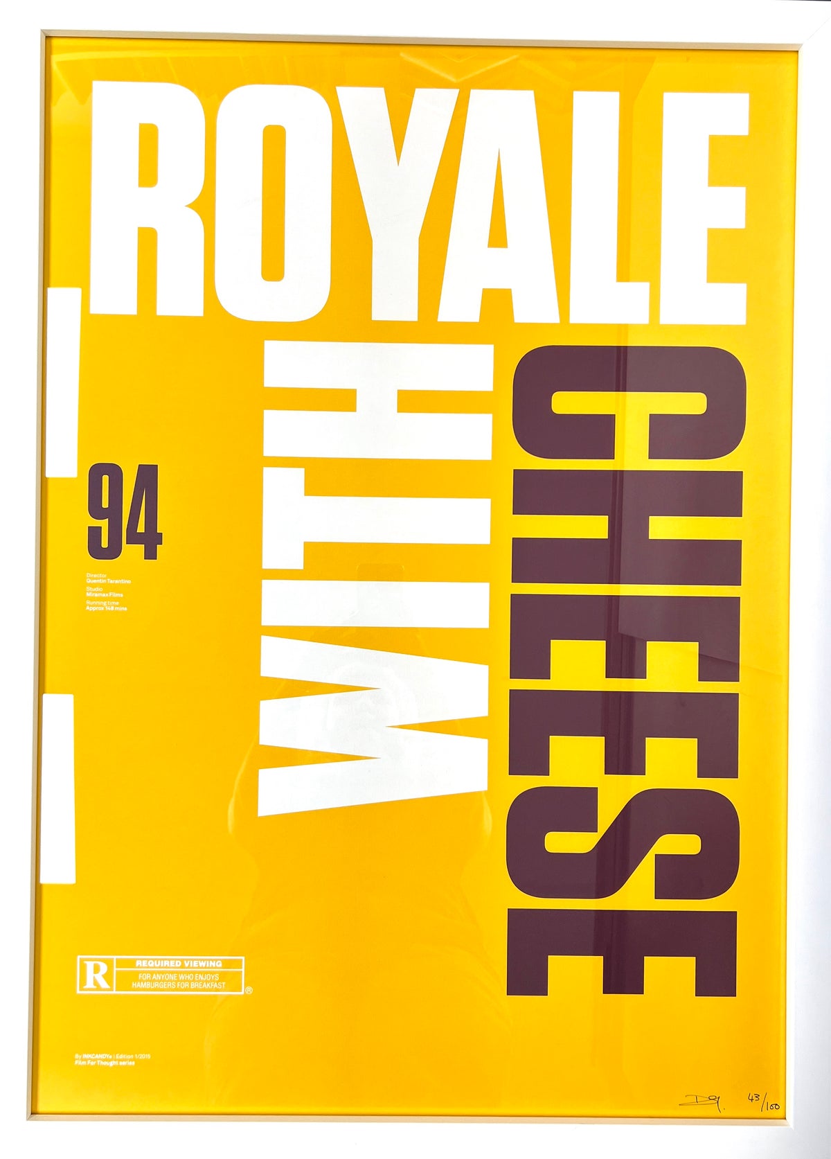 Royale with Cheese by Inkcandy