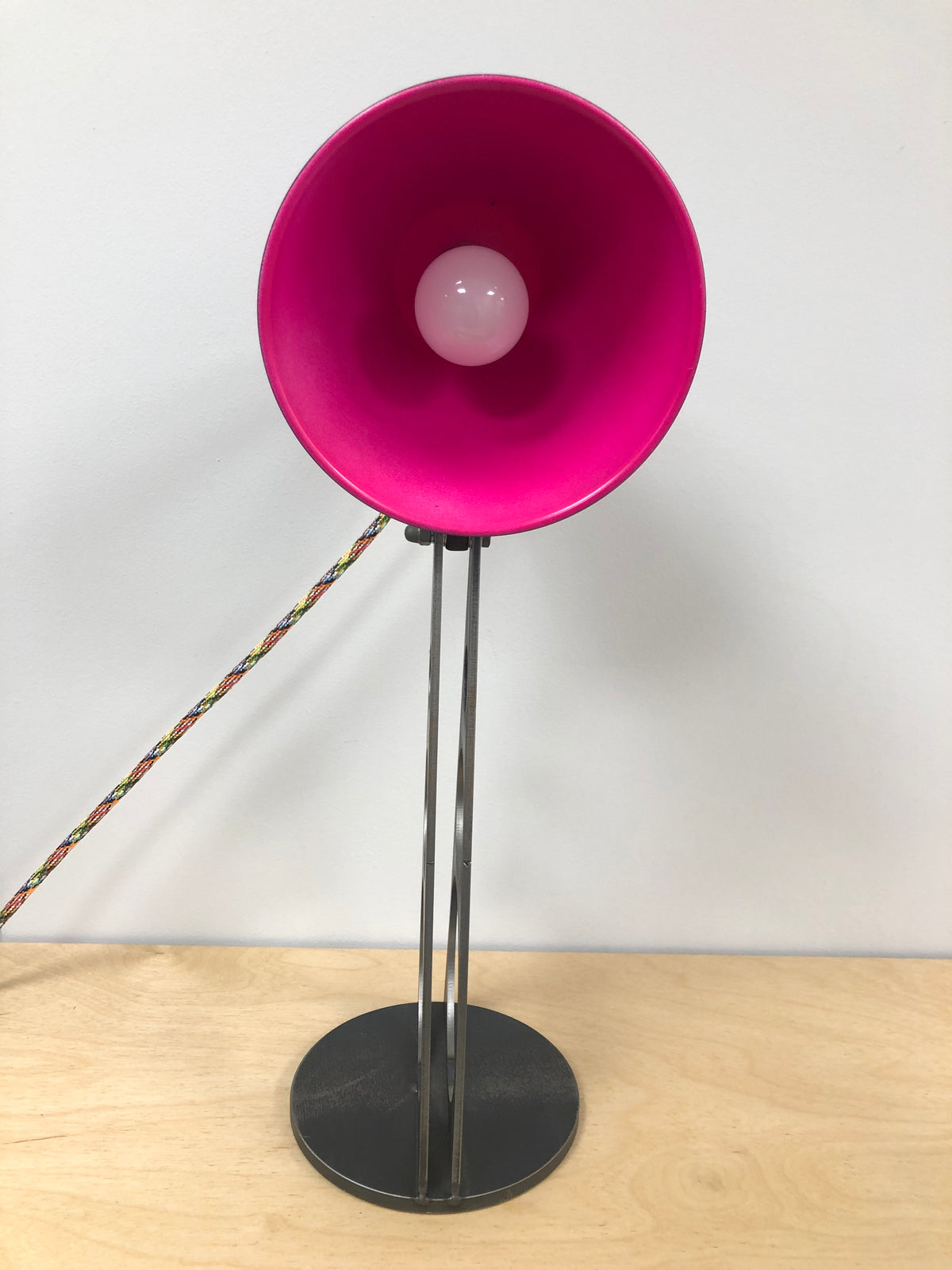 Desk Lamp-Pink by Andrew Parker