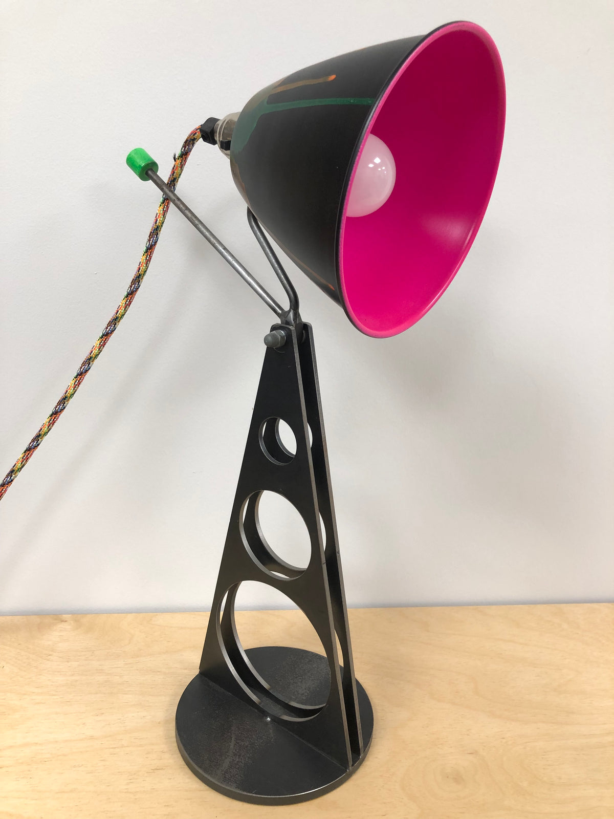 Desk Lamp-Pink by Andrew Parker