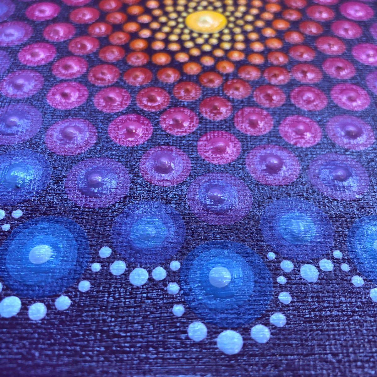 Small Canvas-purple by Jen Howe