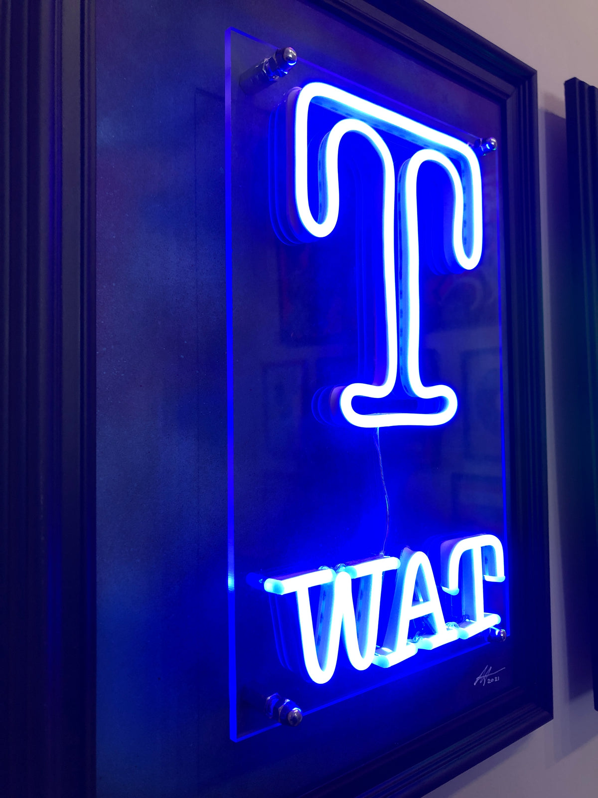 Twat Neon by Anonymous