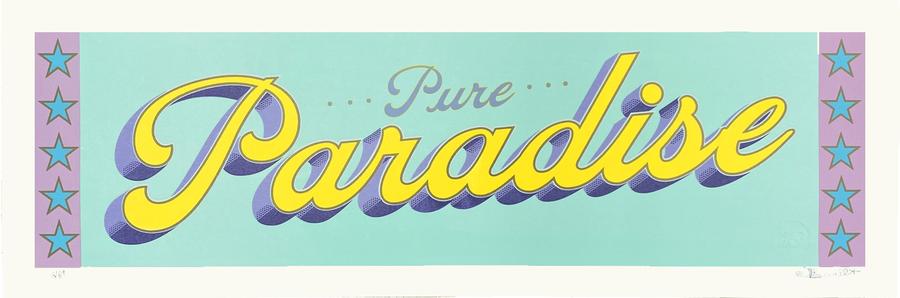 Pure Paradise  - Aqua by Eddy Bennett