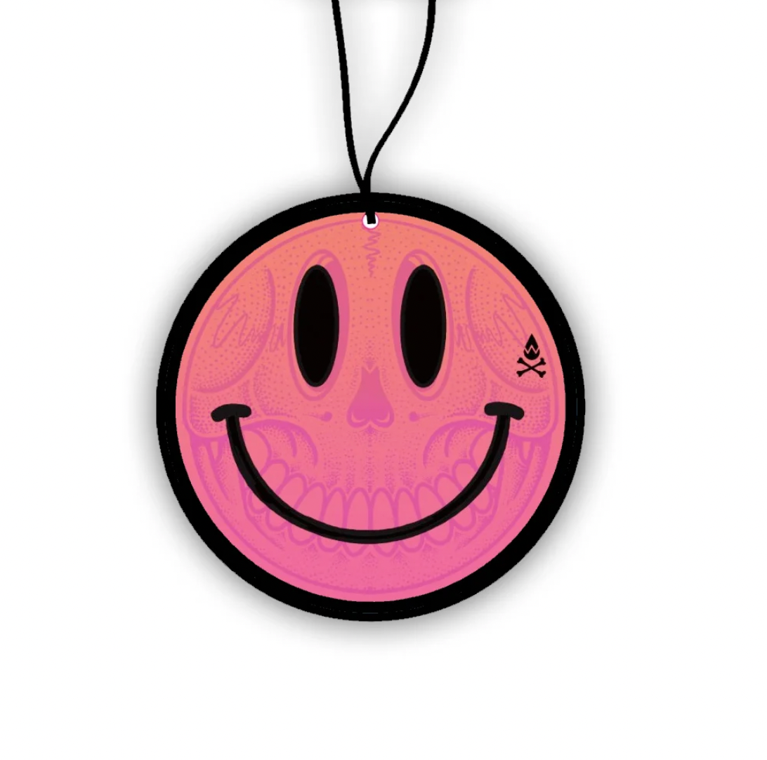 Smiler Car Air Freshener by Will Blood