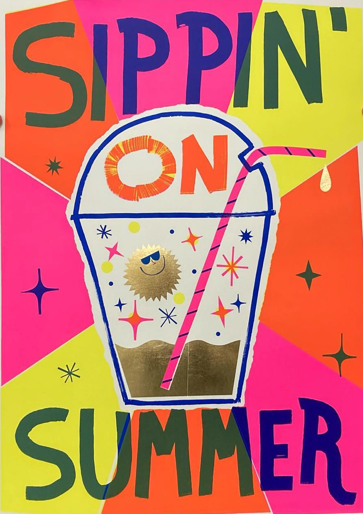 Sippin on Summer by David Newton