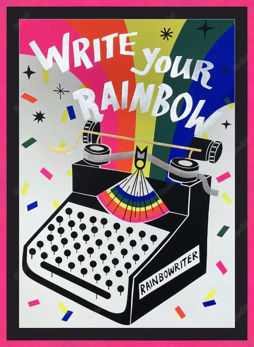 Write Your Rainbow by David Newton / Paper