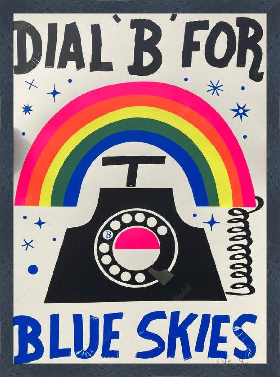 Dial &#39;B&#39; for Blue Skies by David Newton / Paper