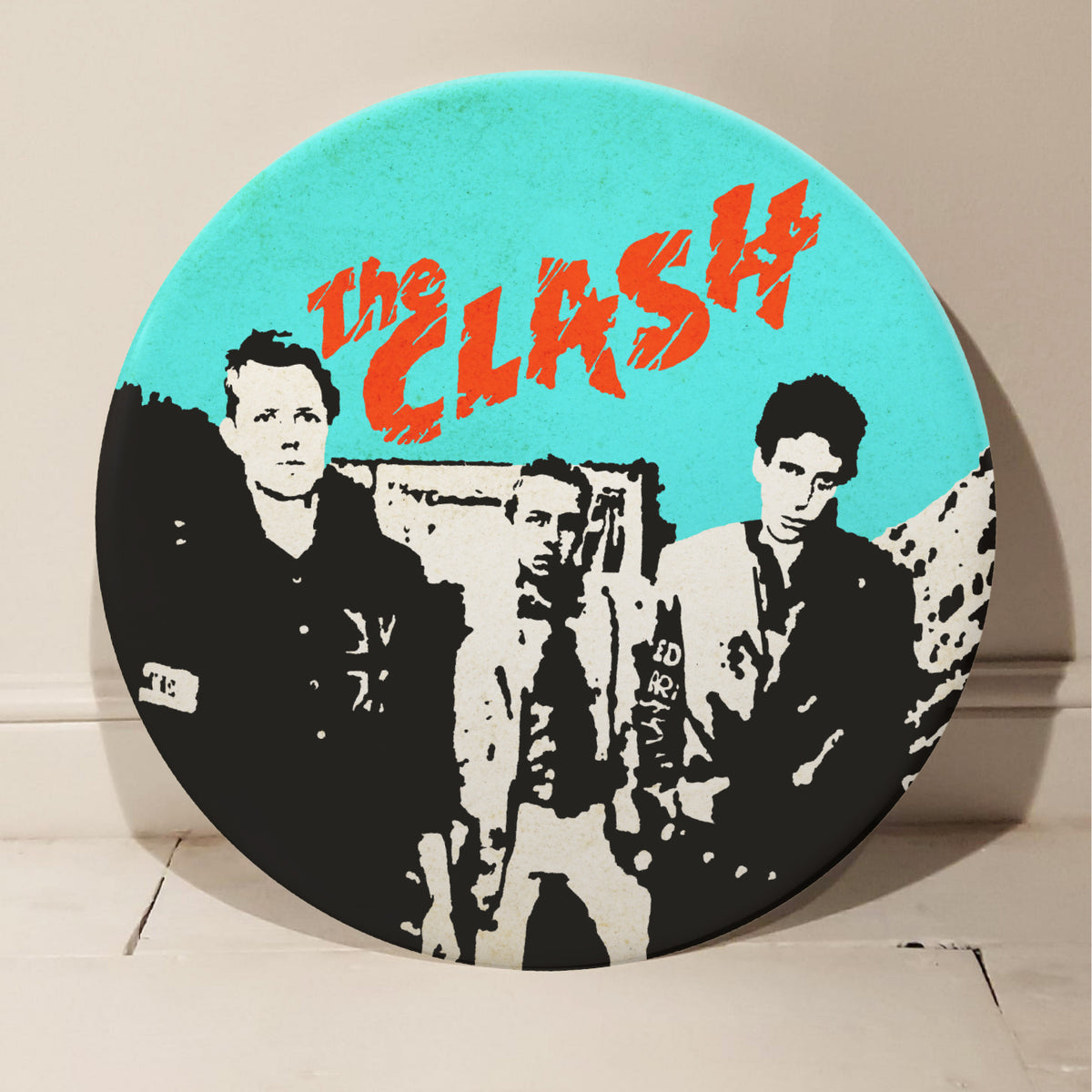 The Clash, First Album by Tape Deck Art